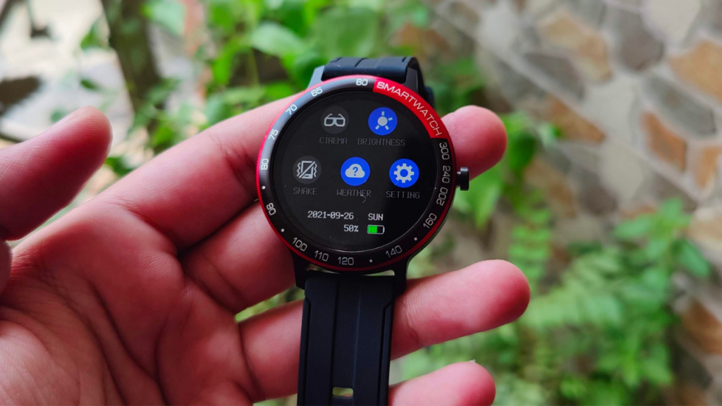 Urban Play watch quick settings