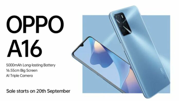 Oppo A16 sale