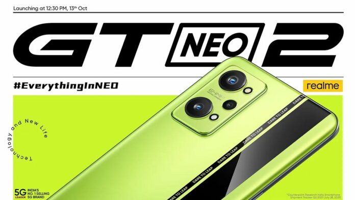 Realme GT Neo2 launching