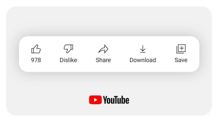 Youtube dislike count