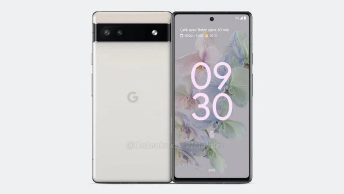 Pixel 6a render India