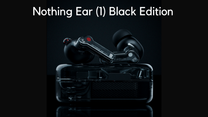 Nothing Ear 1 Black Edition Earbuds