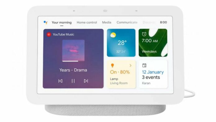 Google Nest Hub 2nd Generation