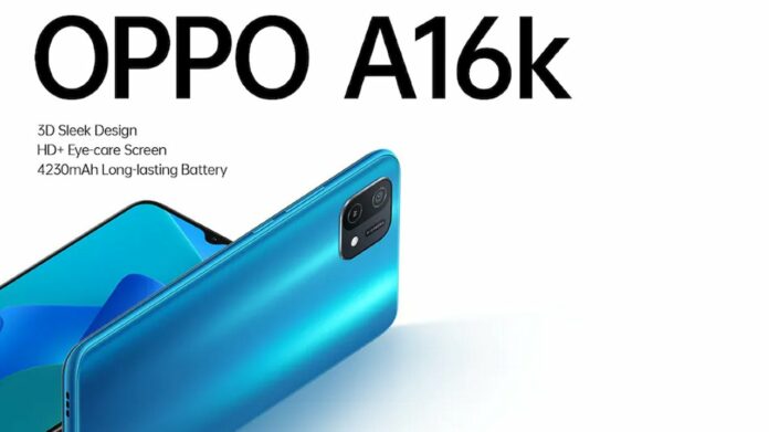 Oppo A16K launched