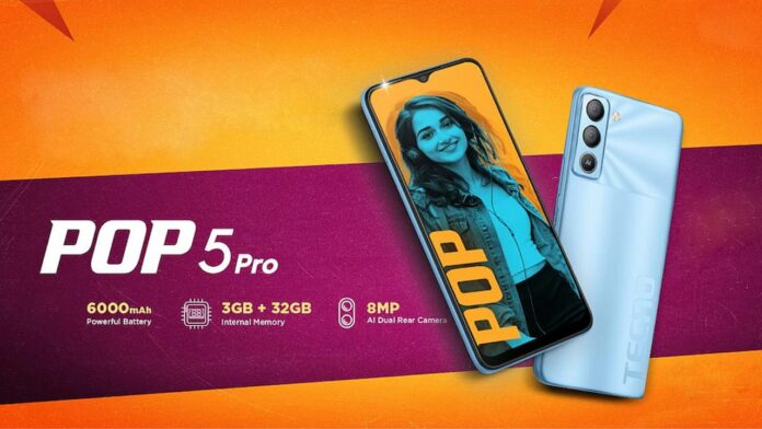 Tecno Pop 5 Pro