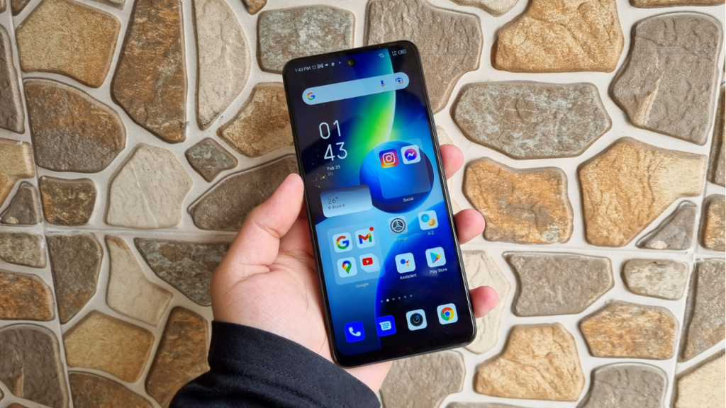 Infinix zero 5g display