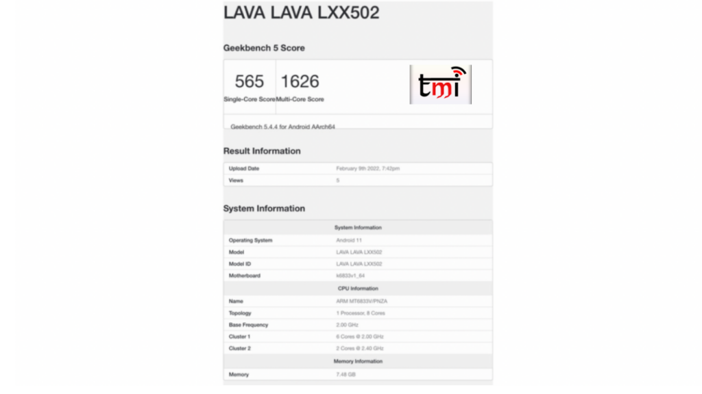 Lava 5g Phone