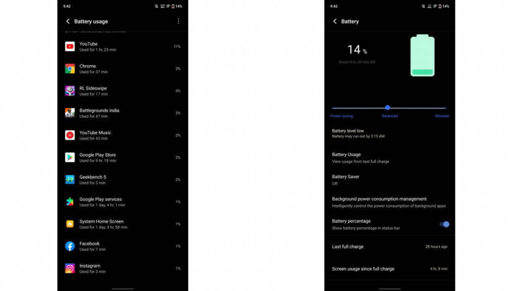 Iqoo 9 se battery life