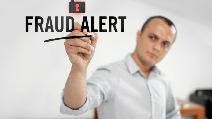 Online fraud alert