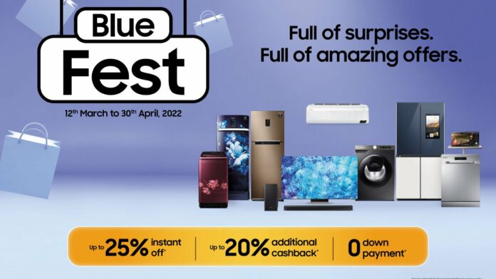 Samsung Blue Fest Sale