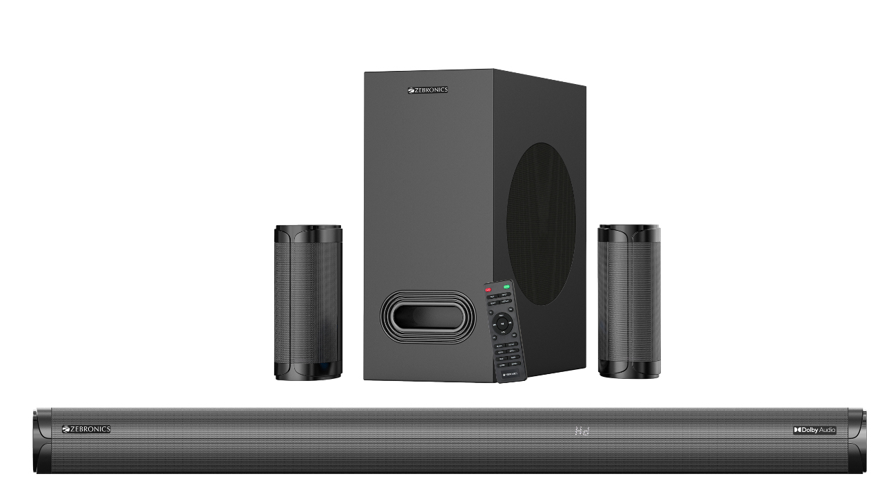 Zebronics launches 5.1 Dolby Atmos soundbar with dual wireless