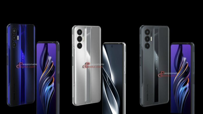 Tecno Pova 3 renders