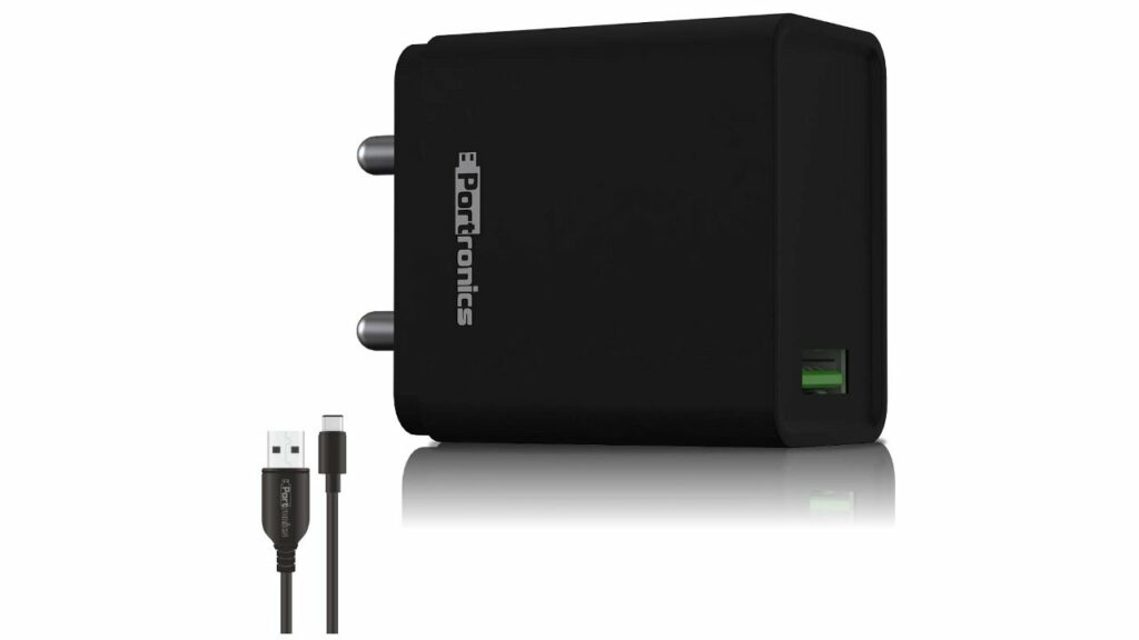 Portronics fast charger