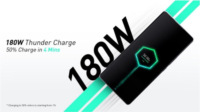 Infinix 180W thunder charge