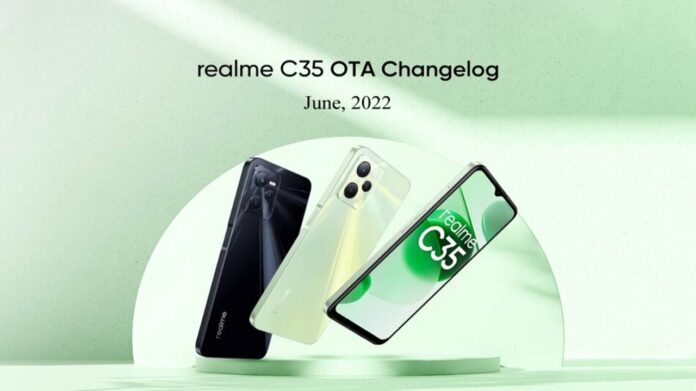 Realme C35 update