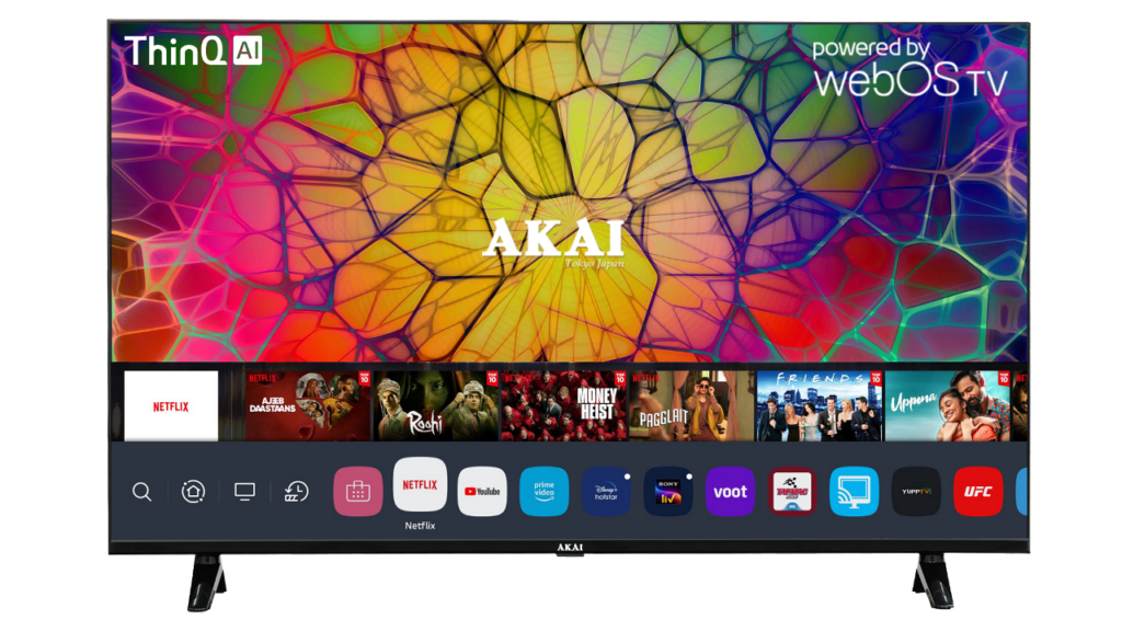 Akai Launches Webos 4k Smart Tv Series With 32 43 50 And 55 Inch Variants