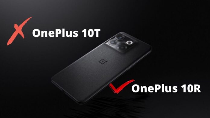 OnePlus 10T vs oneplus 10r