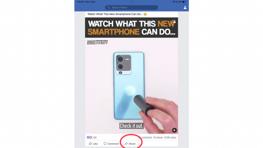 How to download Facebook videos on iPhone?