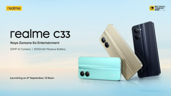 Realme c33 colours