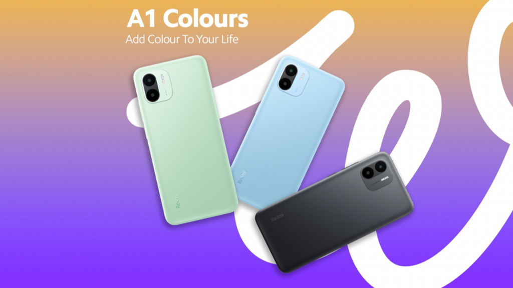 Redmi a1 colours