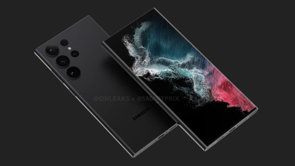 Samsung Galaxy S23 Ultra render