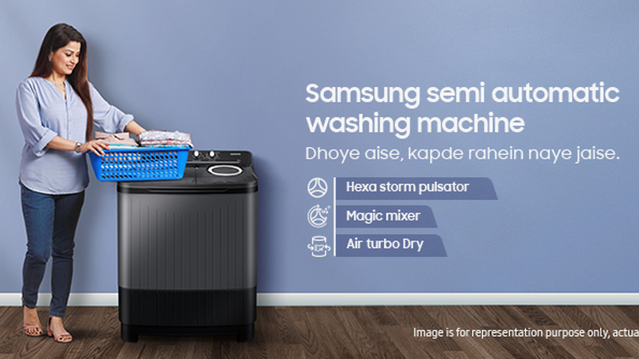 Samsung launches new lineup of SemiAutomatic Washing Machines at