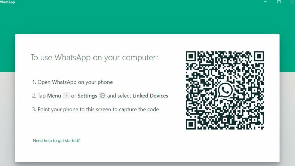 How to make WhatsApp video call from Windows laptop?