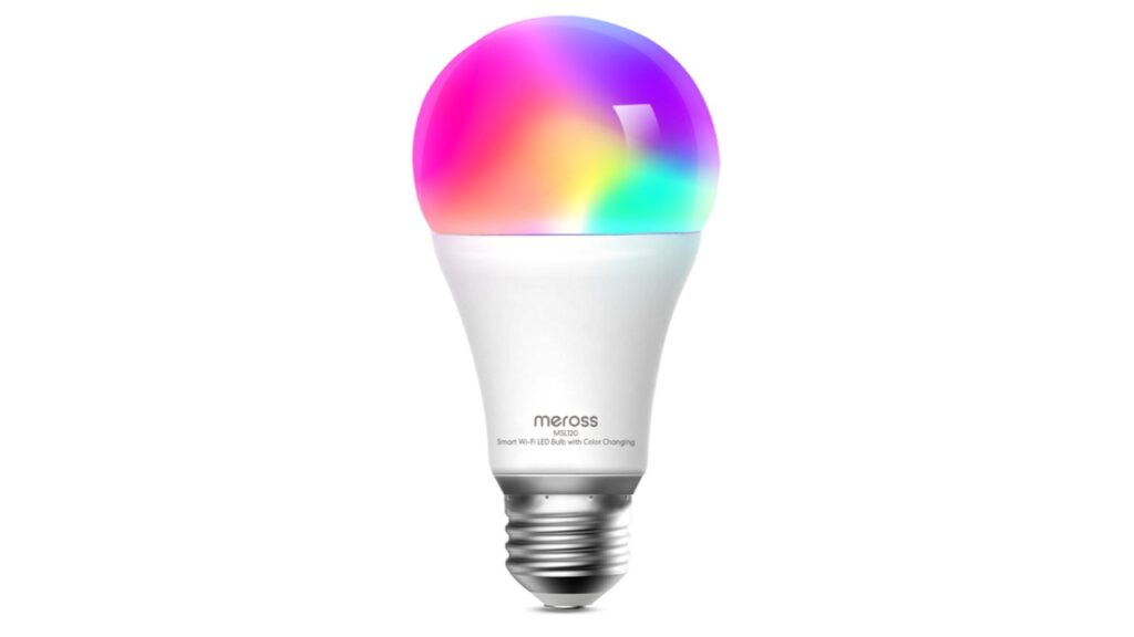Meross smart bulb powered by mediatek