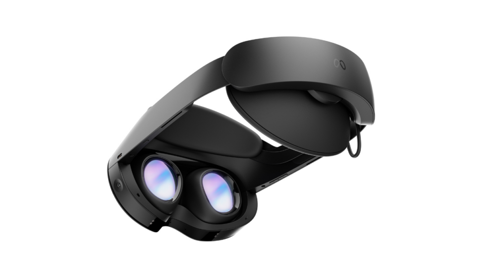 Meta Quest Pro VR headset lcd display