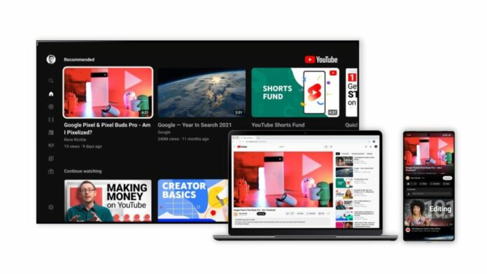 Youtube new cleaner look