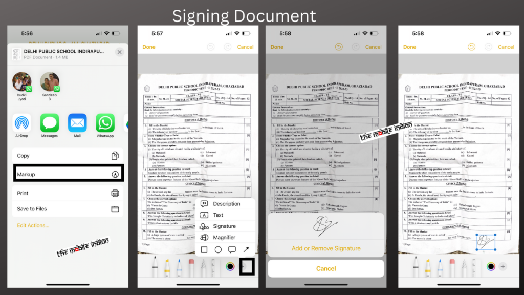 how to sign a document on iphone