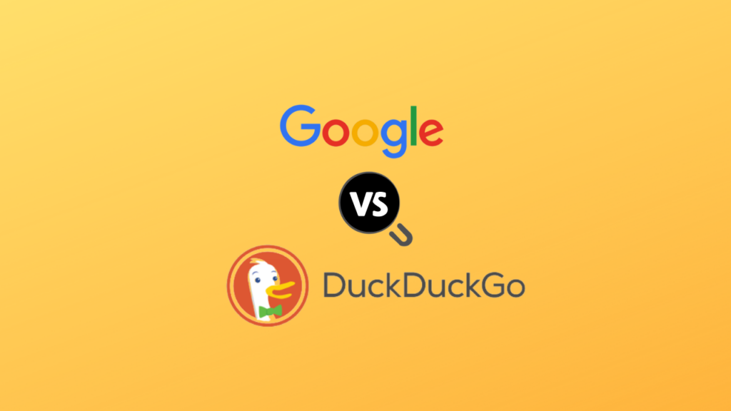 DuckDuckGo vs google