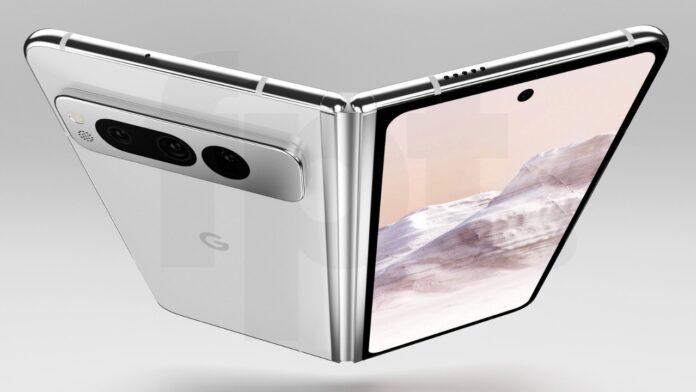 Google Pixel Fold renders