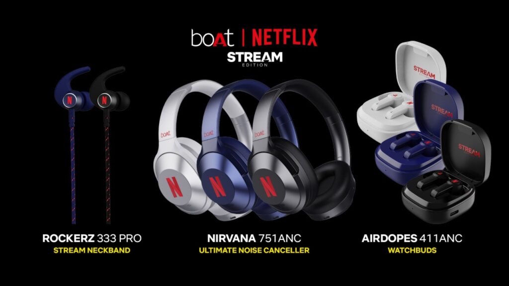 BoAt and Netflix collaborate, launches limited edition ANC TWS