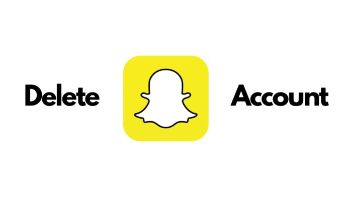 How to delete snapchat account