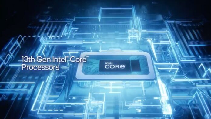 13th Gen Intel core CPUs
