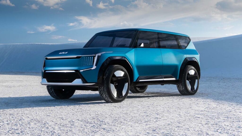 Top Electric Cars Showcased At Auto Expo 2023 32 Kia EV9