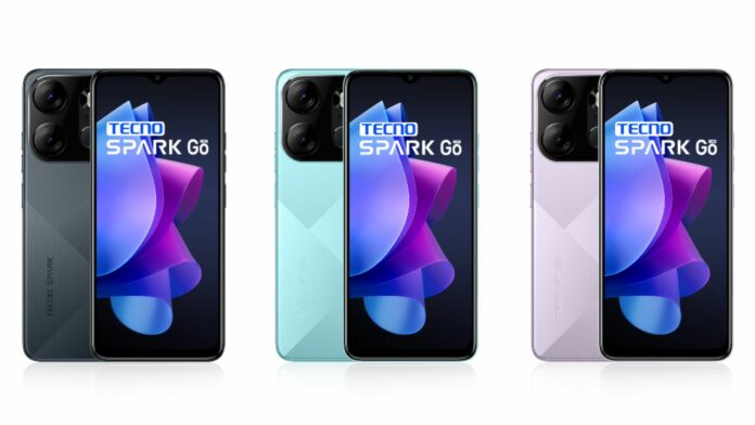 Tecno Spark Go 2023 colours