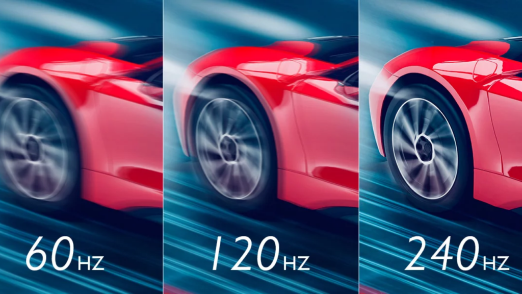 Different refresh rates