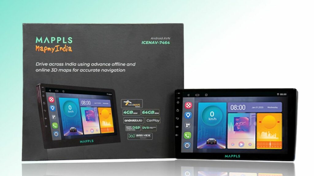 mapmyindia infotainment system