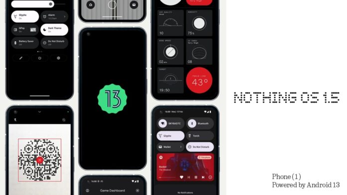 Nothing phone (1) android 13 update