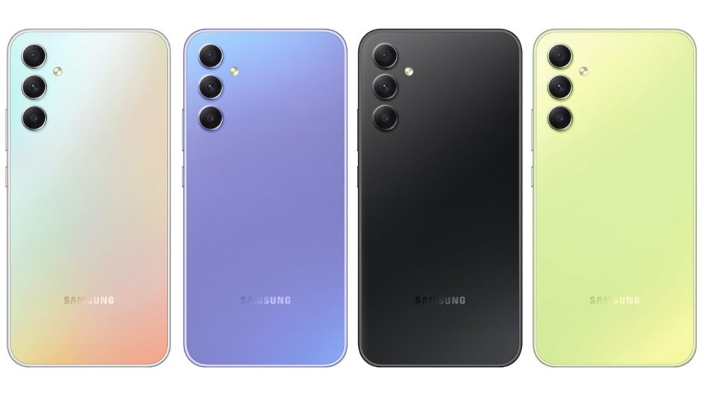 Galaxy A34 5G design