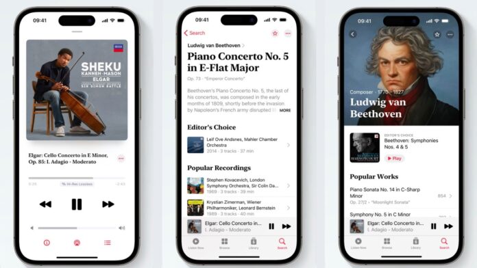 Apple music classical