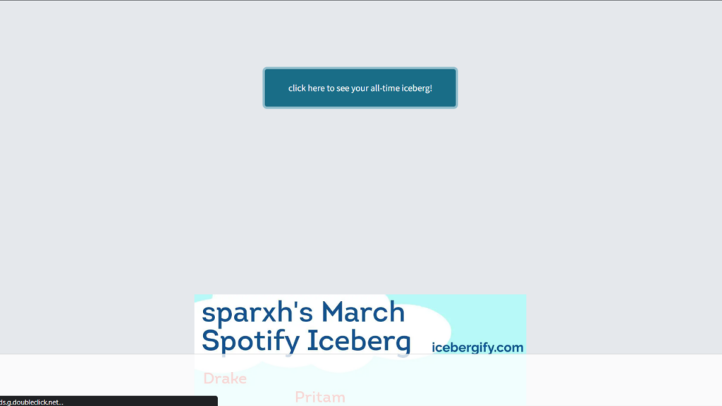 How to watch the iceberg list on Spotify