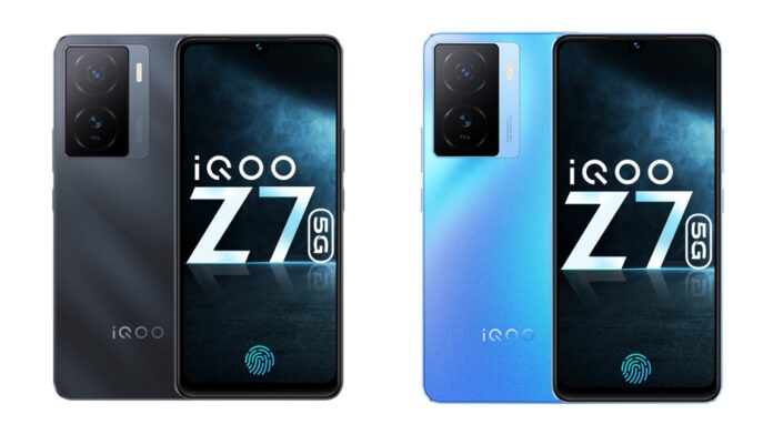 Iqoo z7 5g colours