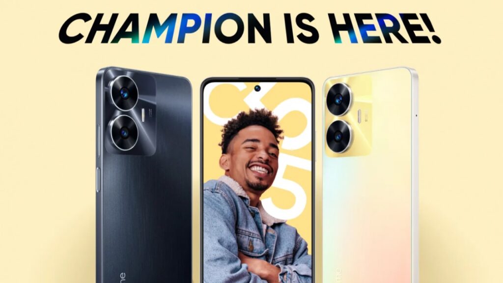 Realme c55 teaser 