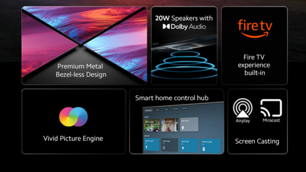 Redmi Smart Fire TV 32 features