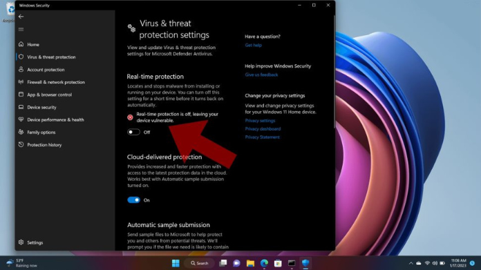 How to Disable Microsoft Defender on your laptop