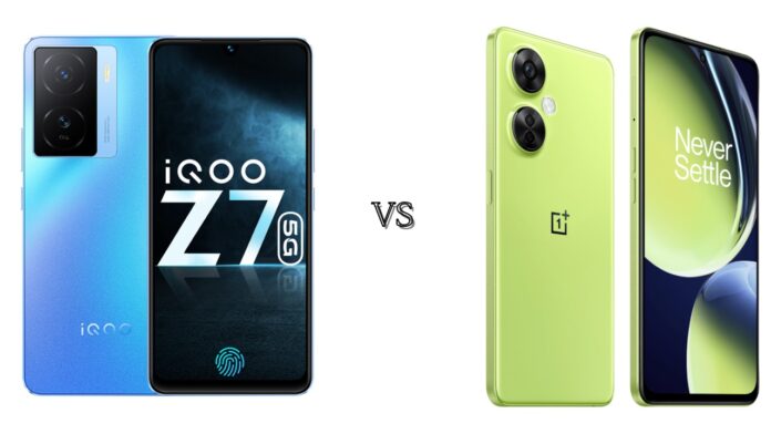 Iqoo Z7 5G vs OnePlus Nord CE 3 Lite 5G