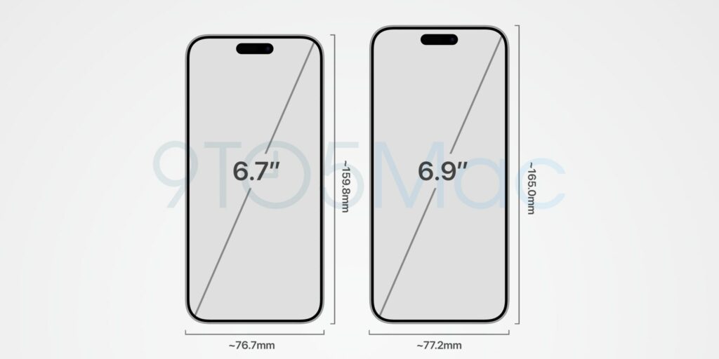 iPhone 16 Pro Max dimensions